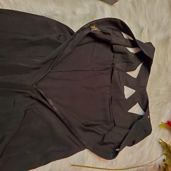 Farouche by Lori Weidner/Black Dress/SZ US 8 - Picture 11 of 13